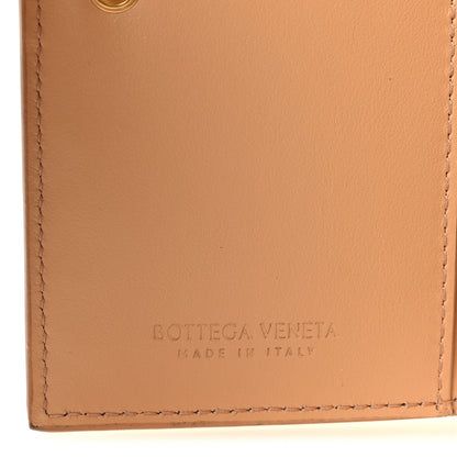 Bottega Veneta Nappa Maxi Intrecciato Medium Cassette Bifold Zip Wallet  Porridge 6 of 8