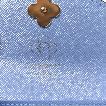 Louis Vuitton Monogram 2025 Christmas Animation Winter Holiday Rosalie Coin Purse Blue Frost 6 of 8