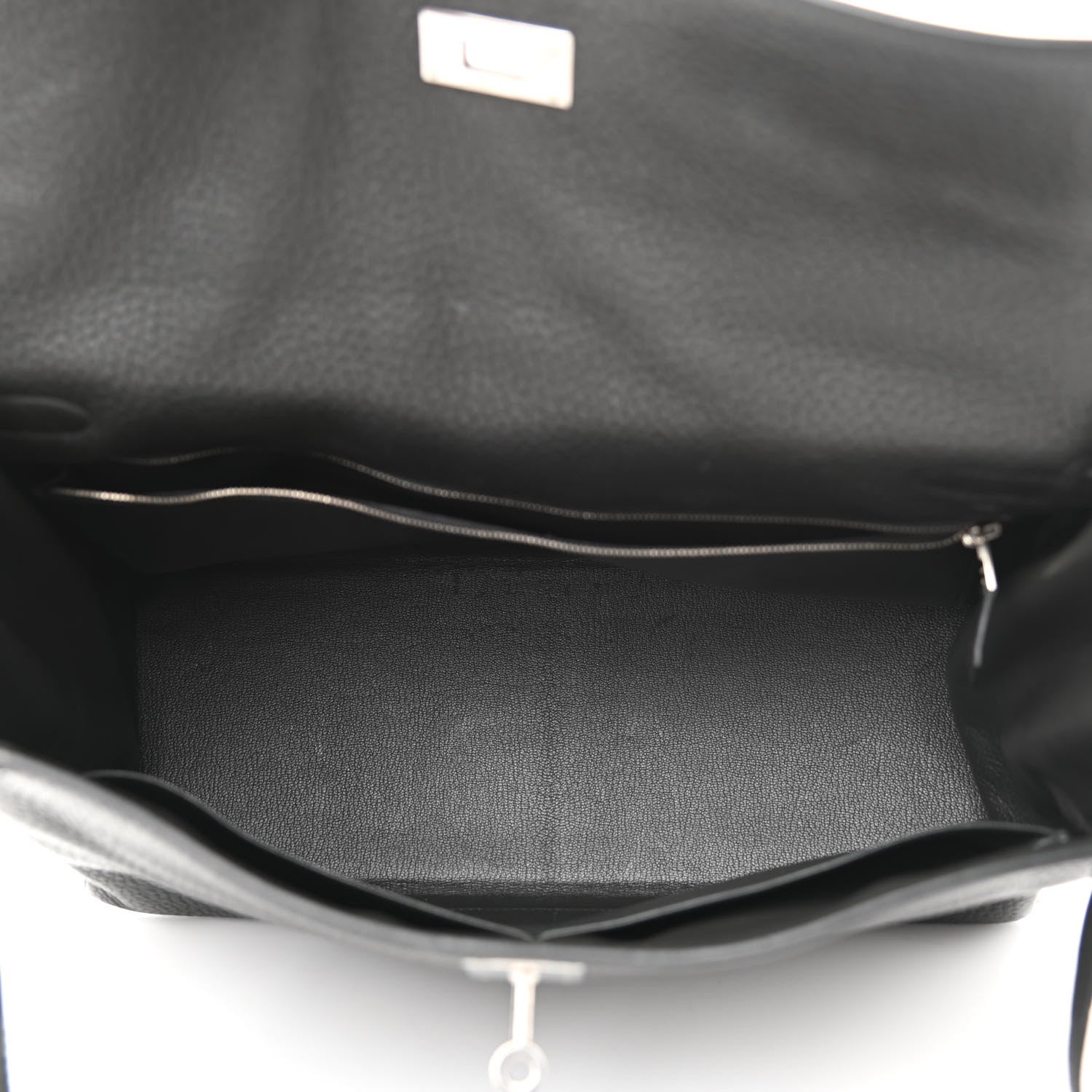 Hermes Taurillon Clemence Kelly Retourne 35 Black 4 of 15