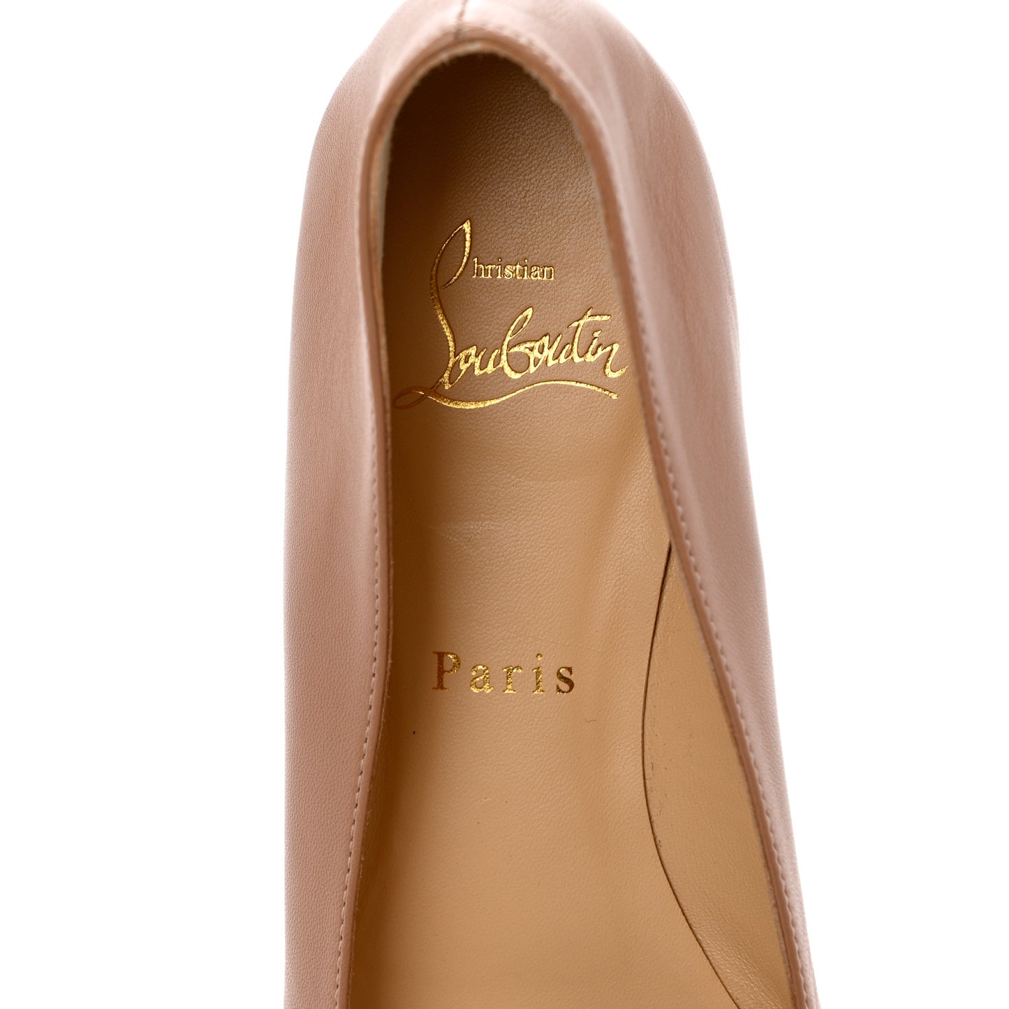 Shiny Nappa Ballalla Flats 40 Nude