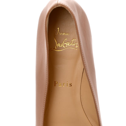 Christian Louboutin Shiny Nappa Ballalla Flats 40 Nude 6 of 9