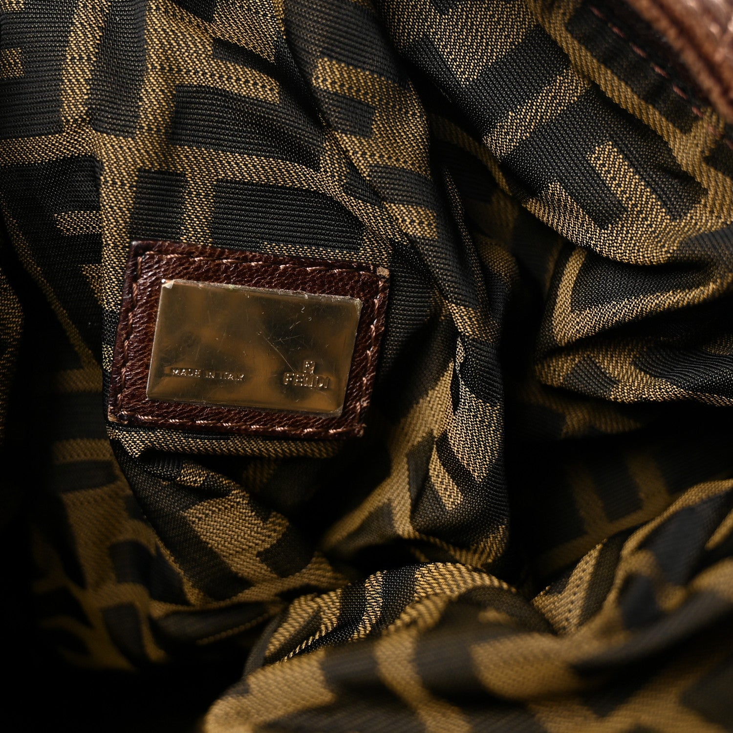 Fendi Nappa Nuvolata Spy Cognac 7 of 10