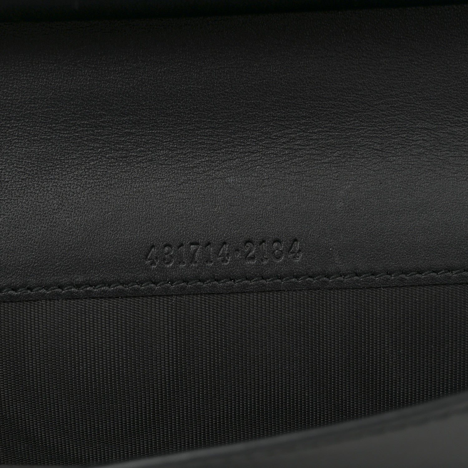 Gucci GG Supreme Monogram Top Handle Zip Around Wallet Black 7 of 11