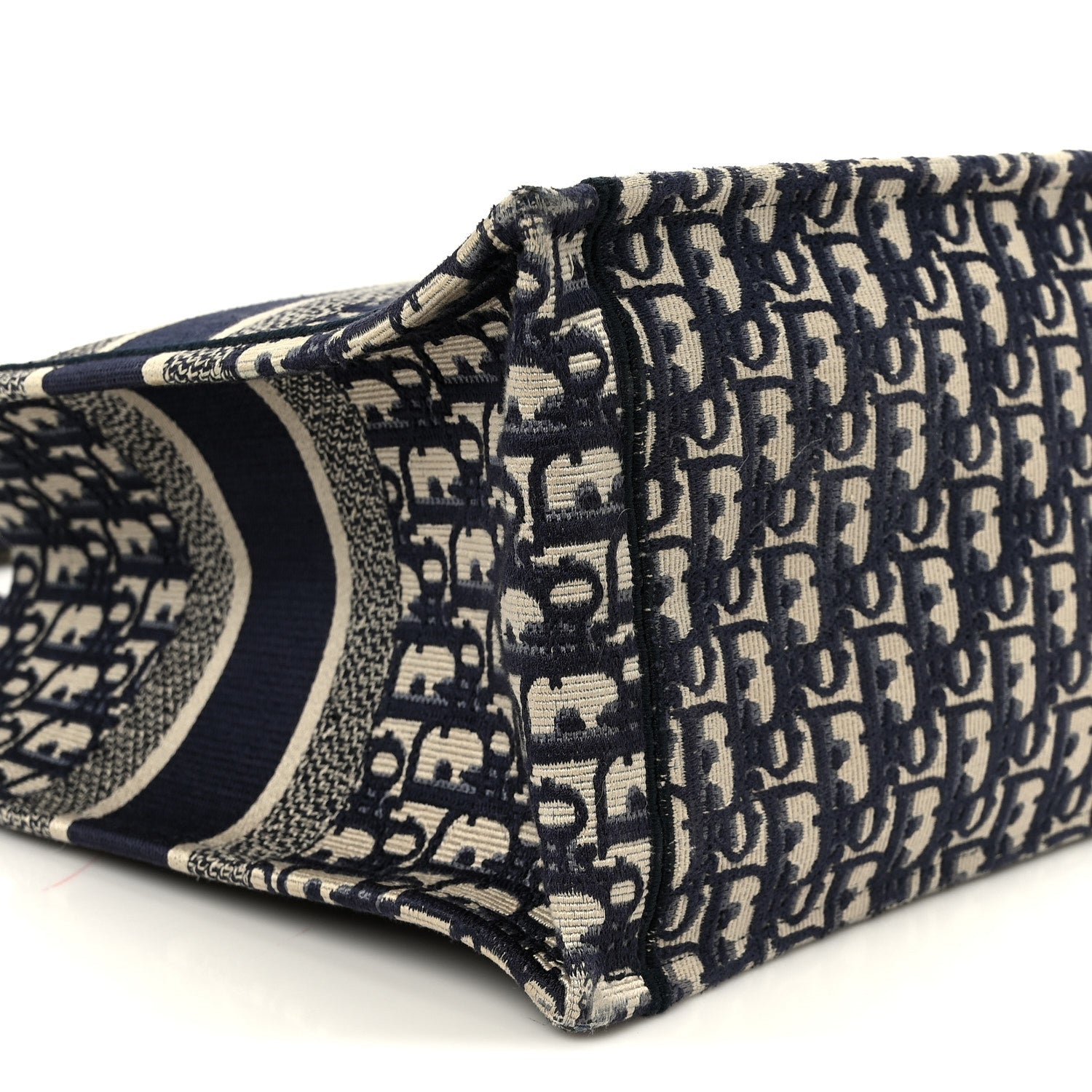 Christian Dior Oblique Medium Book Tote Blue Multicolor 9 of 10