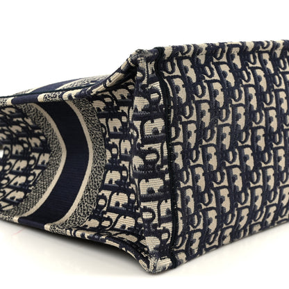 Christian Dior Oblique Medium Book Tote Blue Multicolor 9 of 10