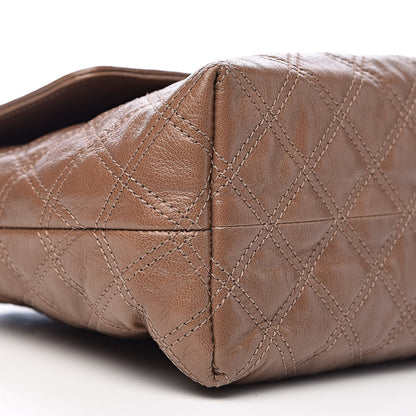 Marc Jacobs Lacquered Lambskin Baroque The XL Single Flap Truffle 7 of 9