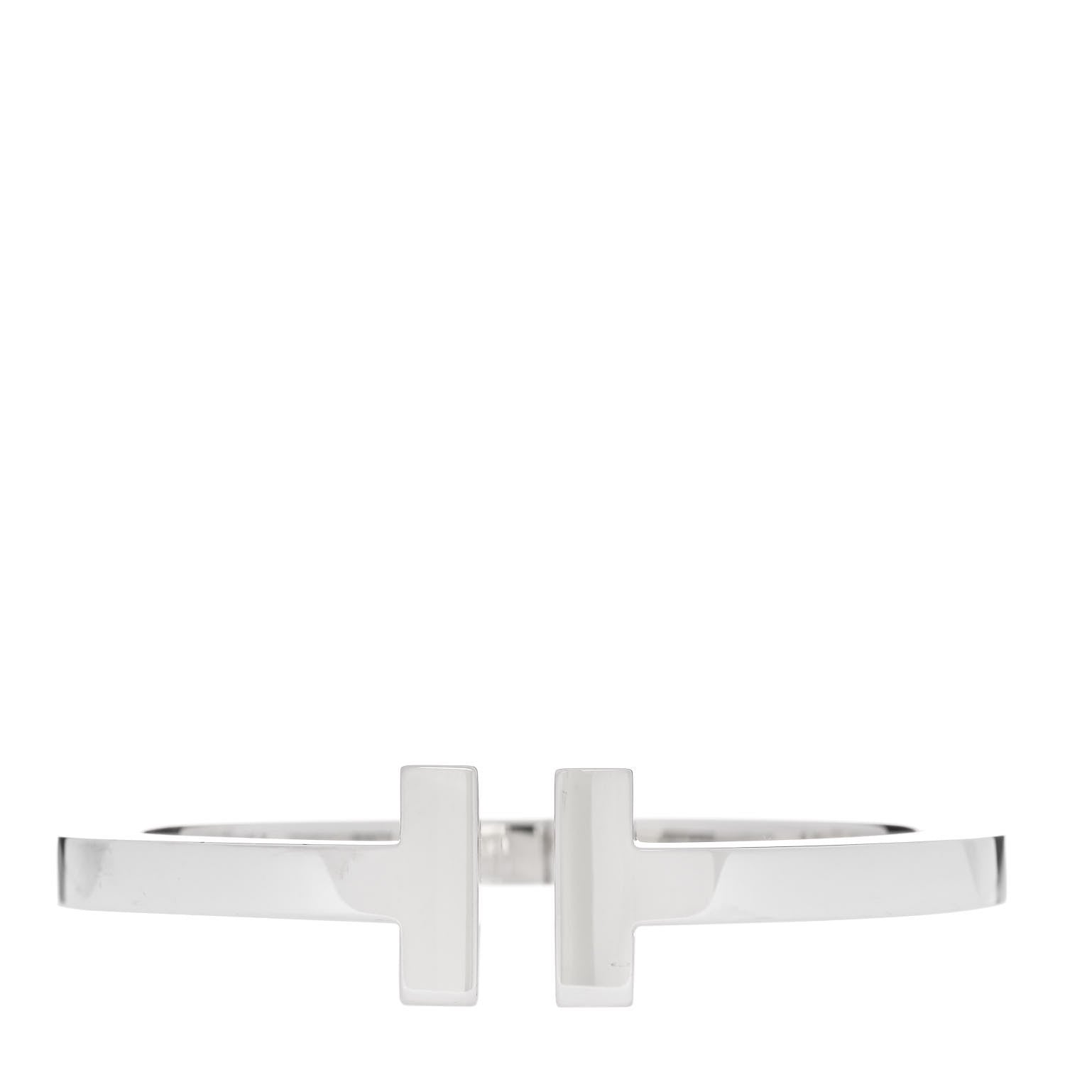 Tiffany Sterling Silver T Square Bracelet 1 of 4