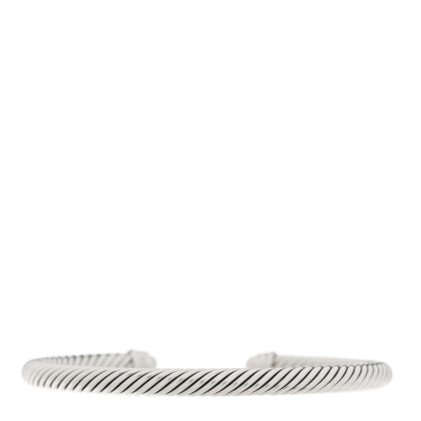 Sterling Silver Diamond Pearl 5mm Cable Classics Bracelet