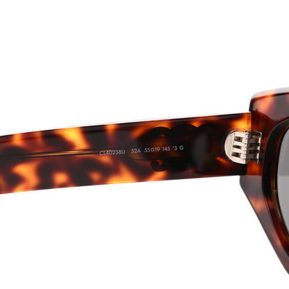 Celine Acetate Triomphe 01 Sunglasses CL 40238U Tortoise 6 of 8