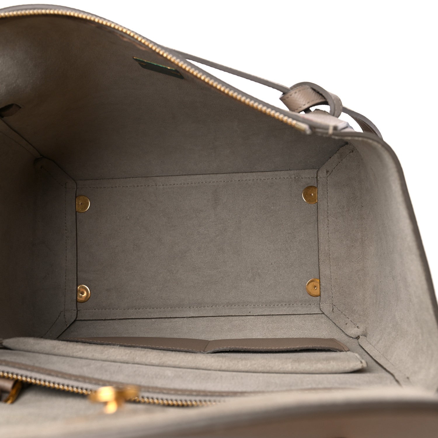Celine Grained Calfskin Mini Belt Bag Light Taupe 5 of 15