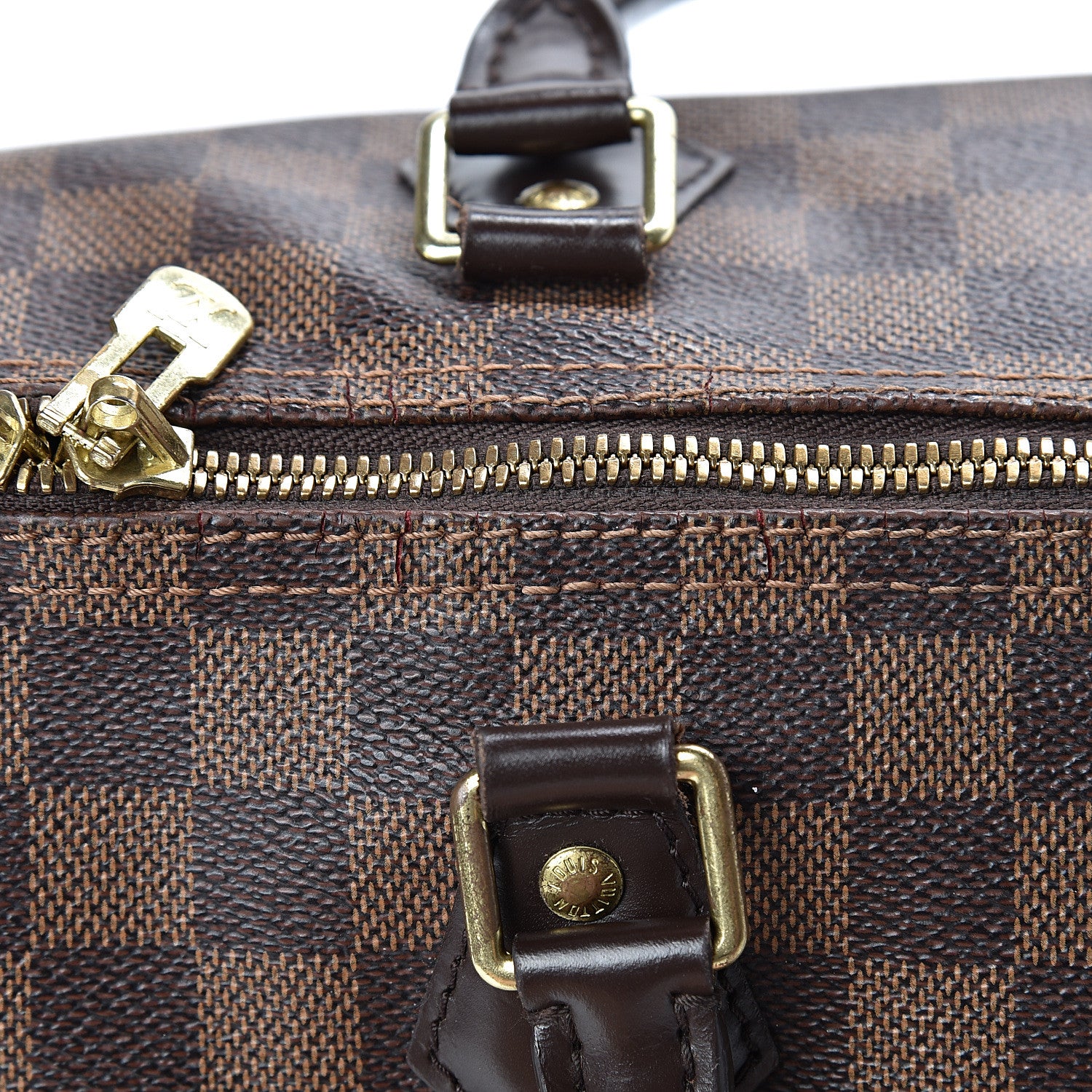 Louis Vuitton Damier Ebene Speedy Bandouliere 25 18 of 20