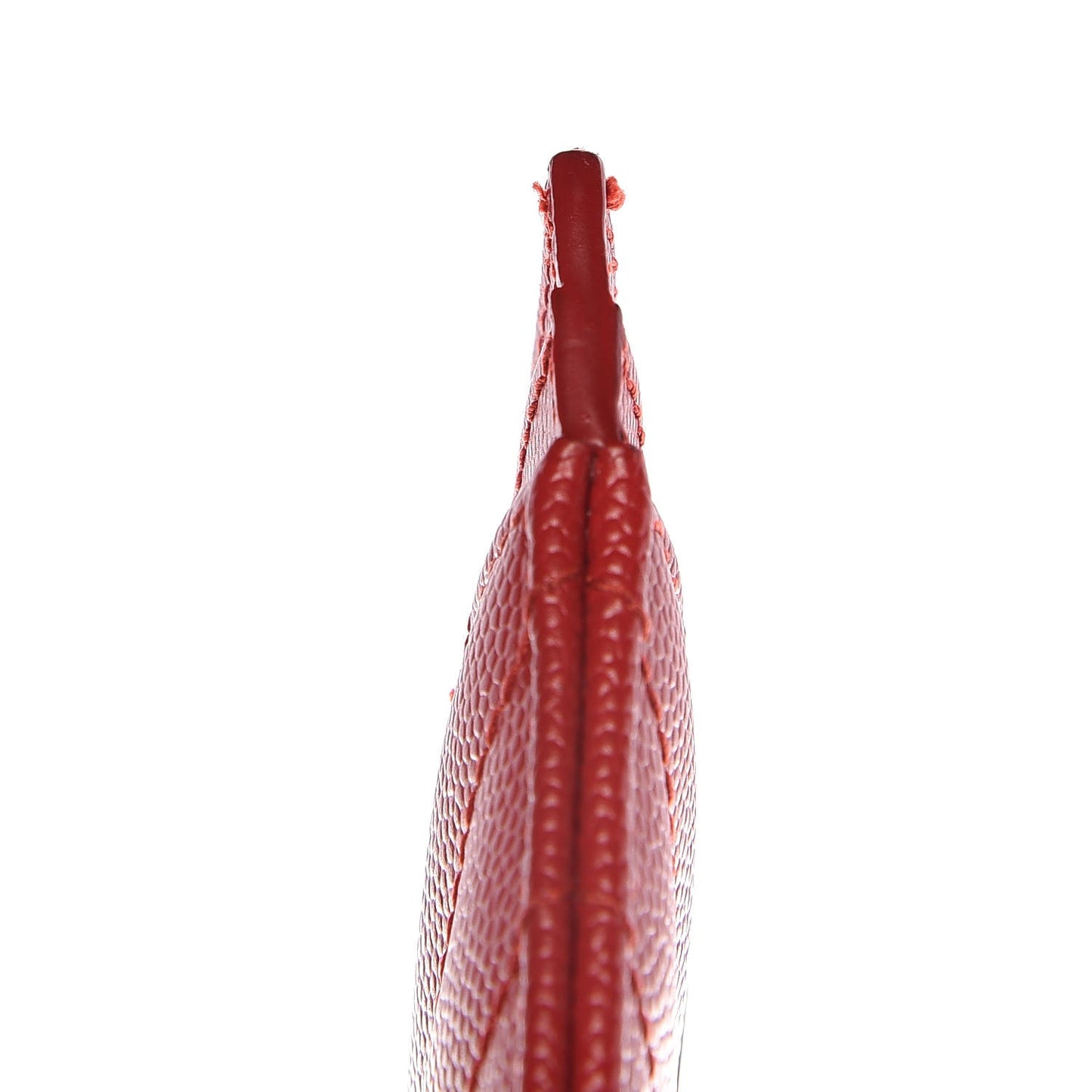 Grain De Poudre Matelasse Chevron Monogram Credit Card Case New Red
