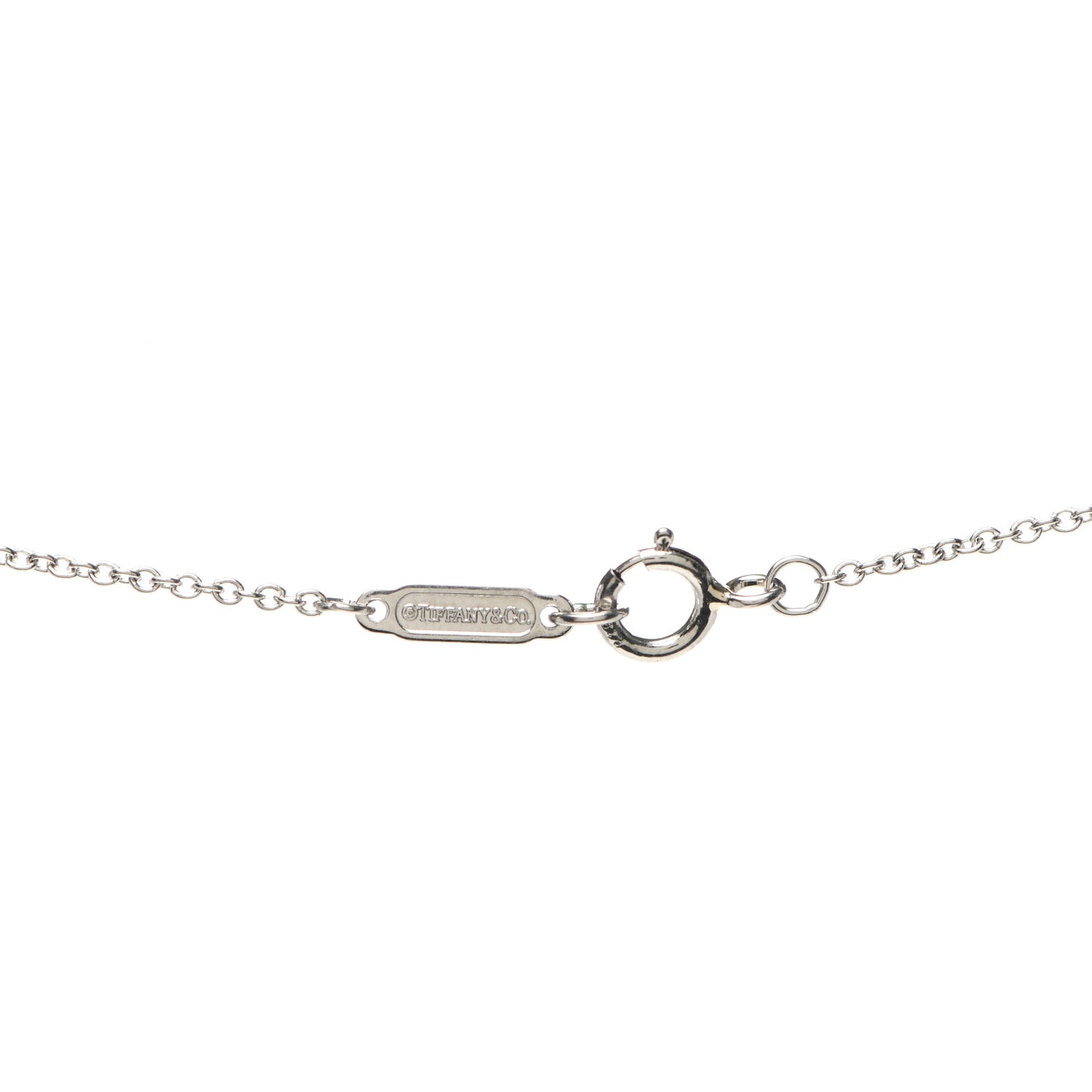 Platinum Diamond Medium Cross Pendant Necklace