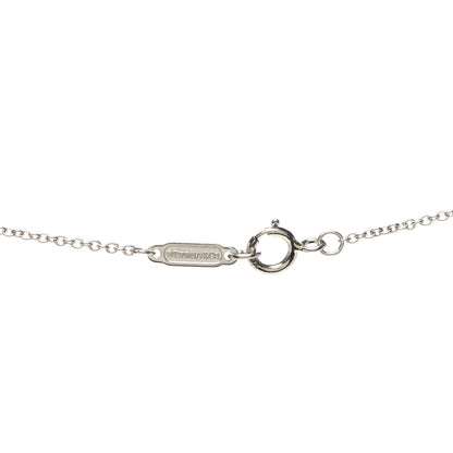 Tiffany Platinum Diamond Medium Cross Pendant Necklace 4 of 5