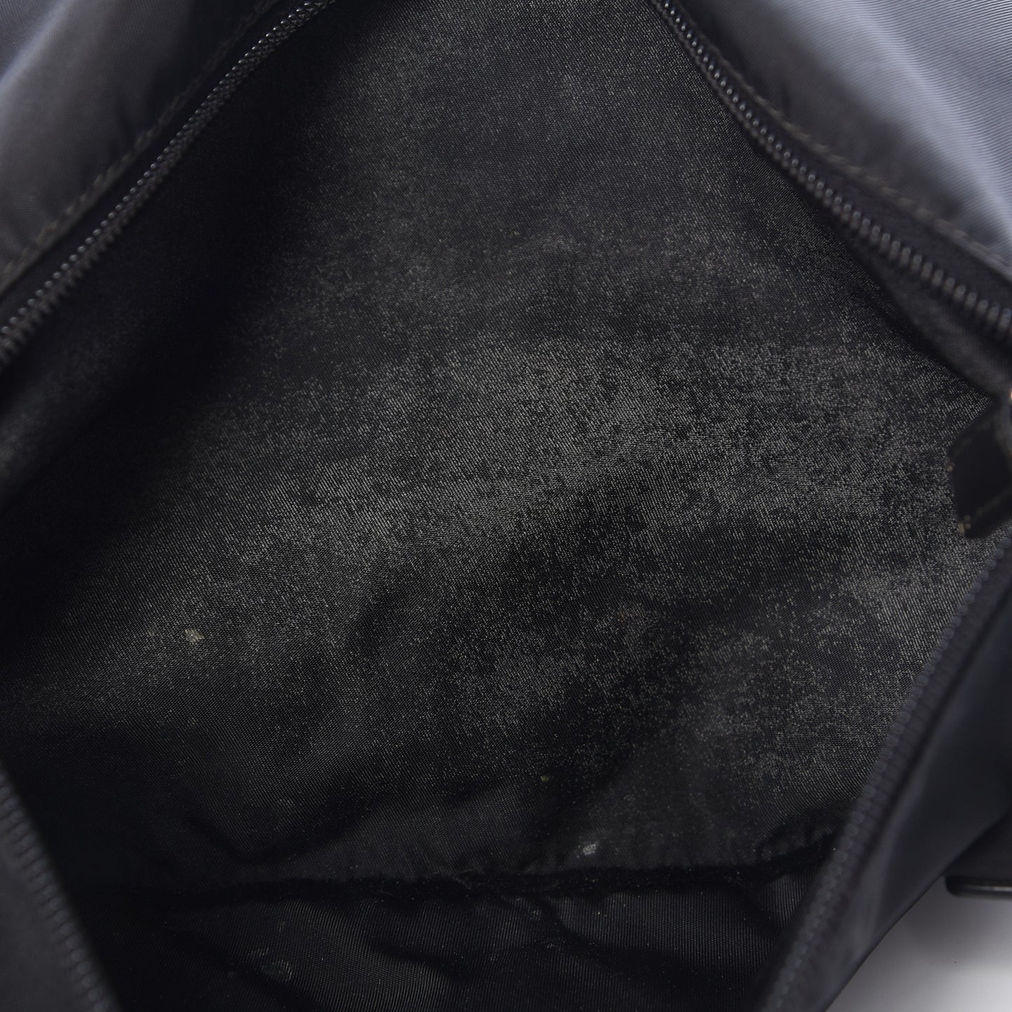Nylon Vela Messenger Bag Black