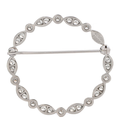 Tiffany Platinum Diamond Jazz Pin Brooch 4 of 4