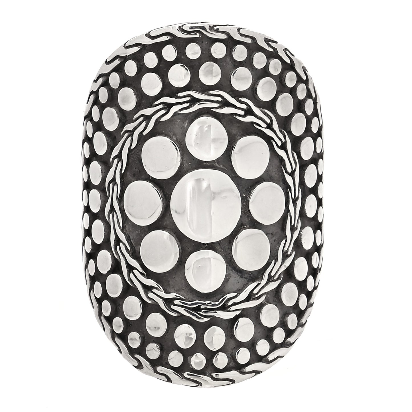 Sterling Silver Dot Nuansa Ring 54 7