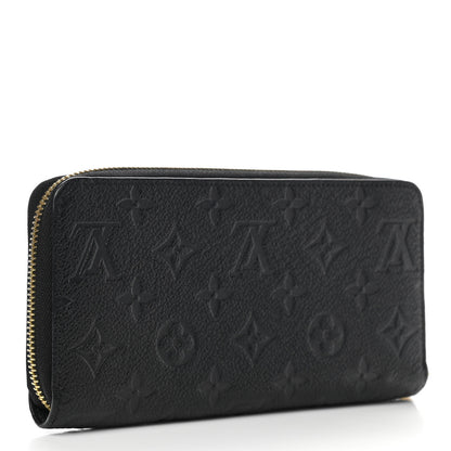 Louis Vuitton Empreinte Zippy Wallet Black 3 of 8