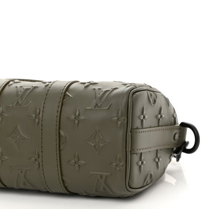 Louis Vuitton Monogram Seal Keepall XS Khaki 9 of 10
