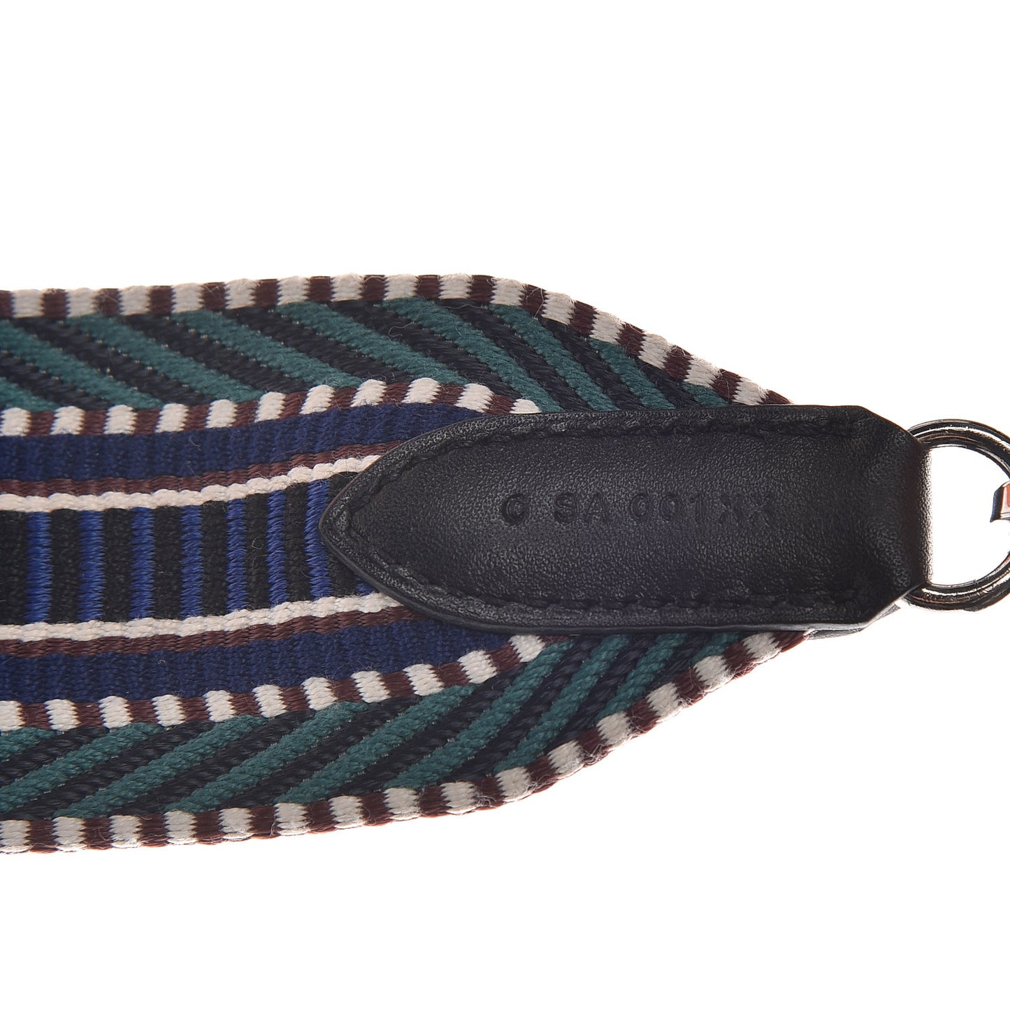 Toile Swift 50mm Sangle Cavale Shoulder Strap Malachite Bleu Electrique Black