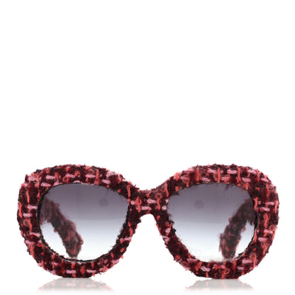Chanel Tweed Sunglasses 71085 Pink 2 of 8