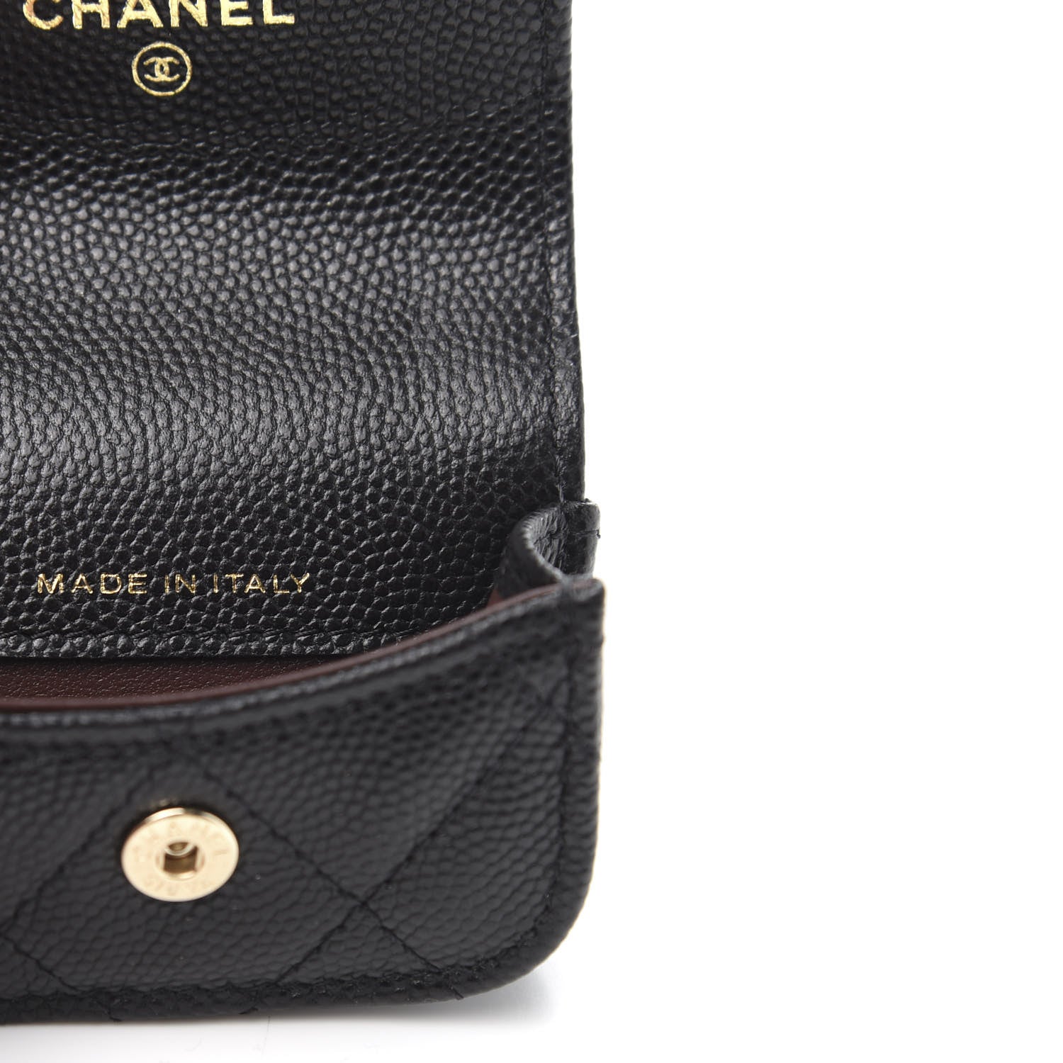 Chanel Caviar Quilted Airpods Pro Case Black 7 of 9