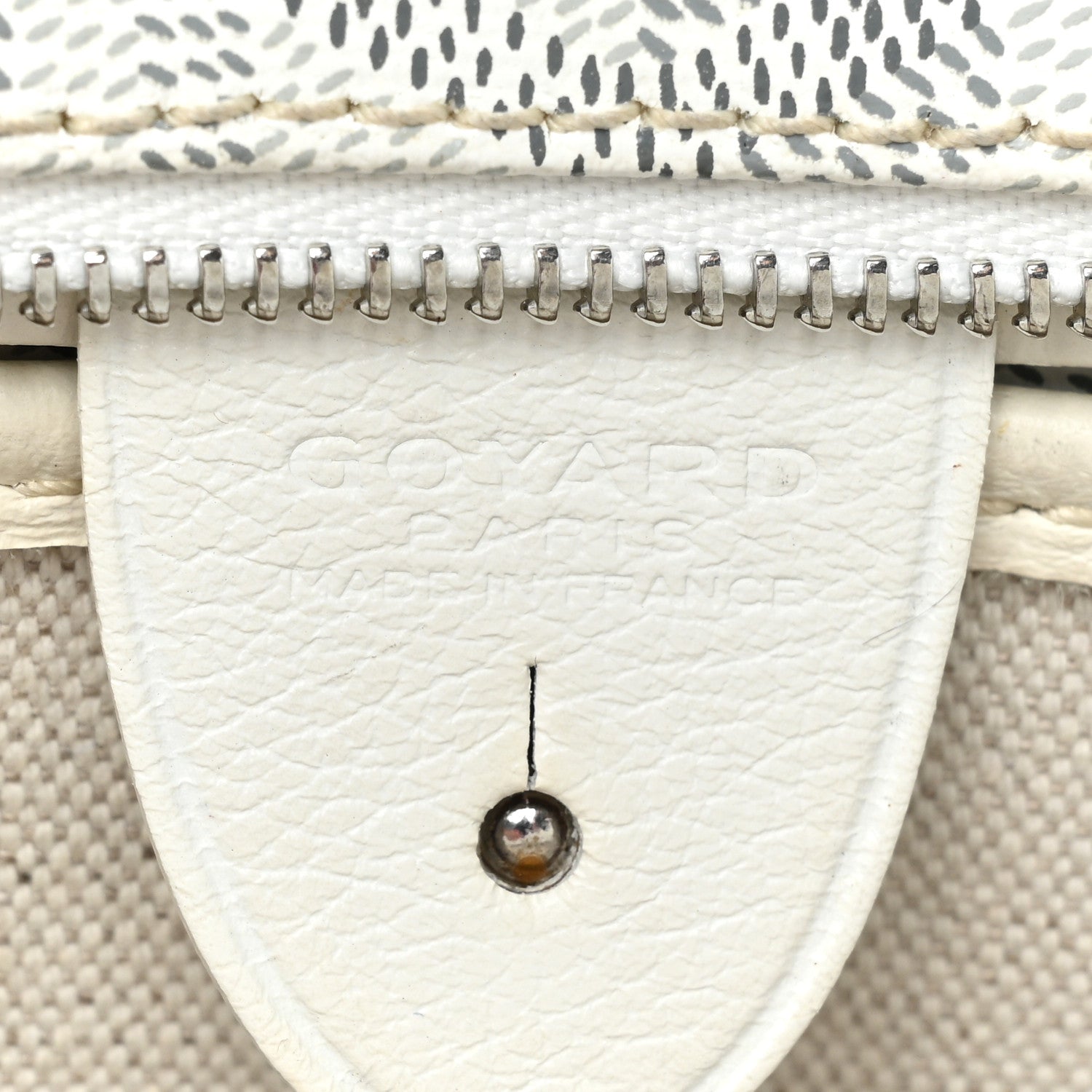 Goyard Goyardine Artois PM White 6 of 21