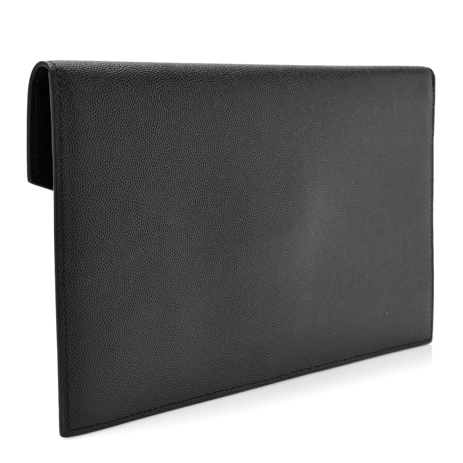 Saint Laurent Grain De Poudre Uptown Pouch Black 3 of 8