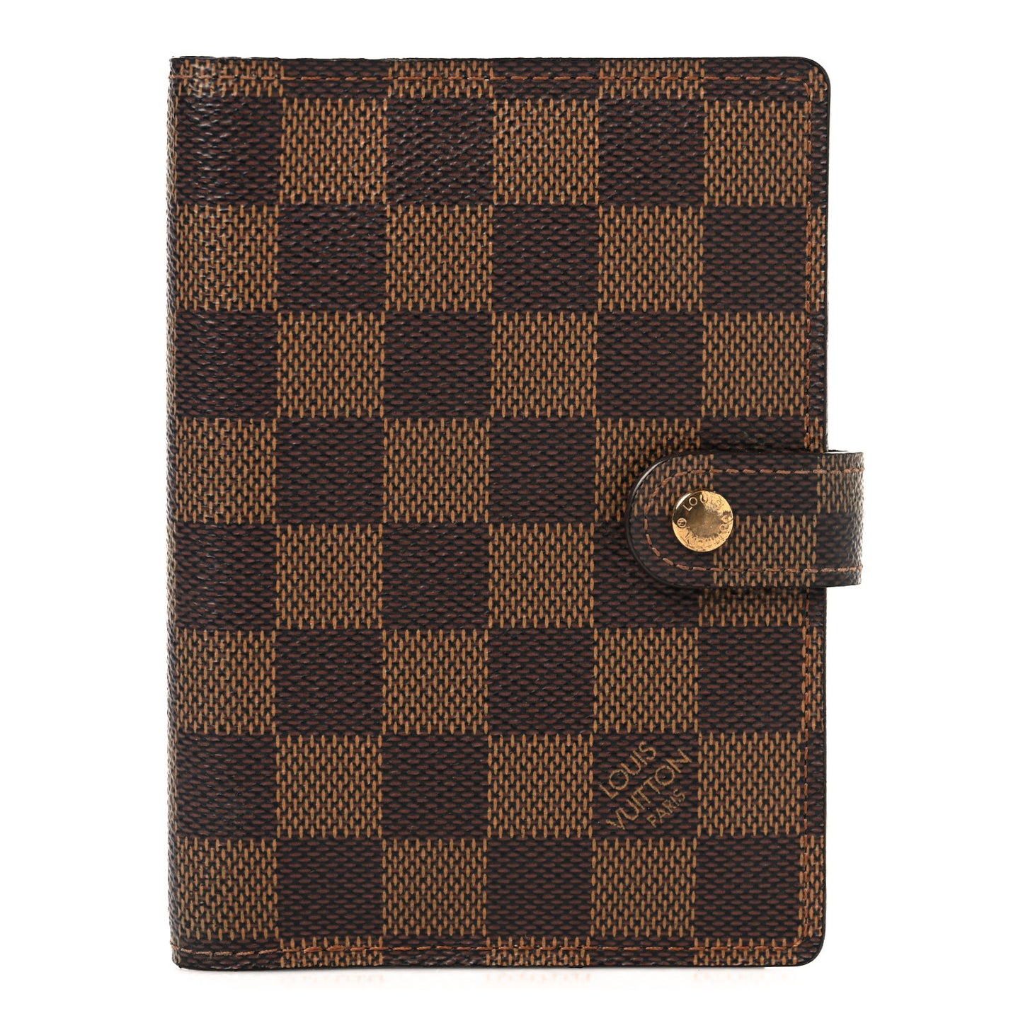 Damier Ebene Small Ring Agenda Cover