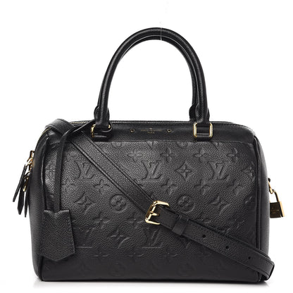 Louis Vuitton Empreinte Speedy Bandouliere 25 NM Black 1 of 9