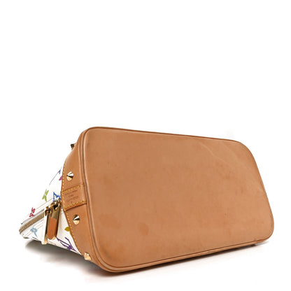 Louis Vuitton Monogram Multicolor Alma White 4 of 10