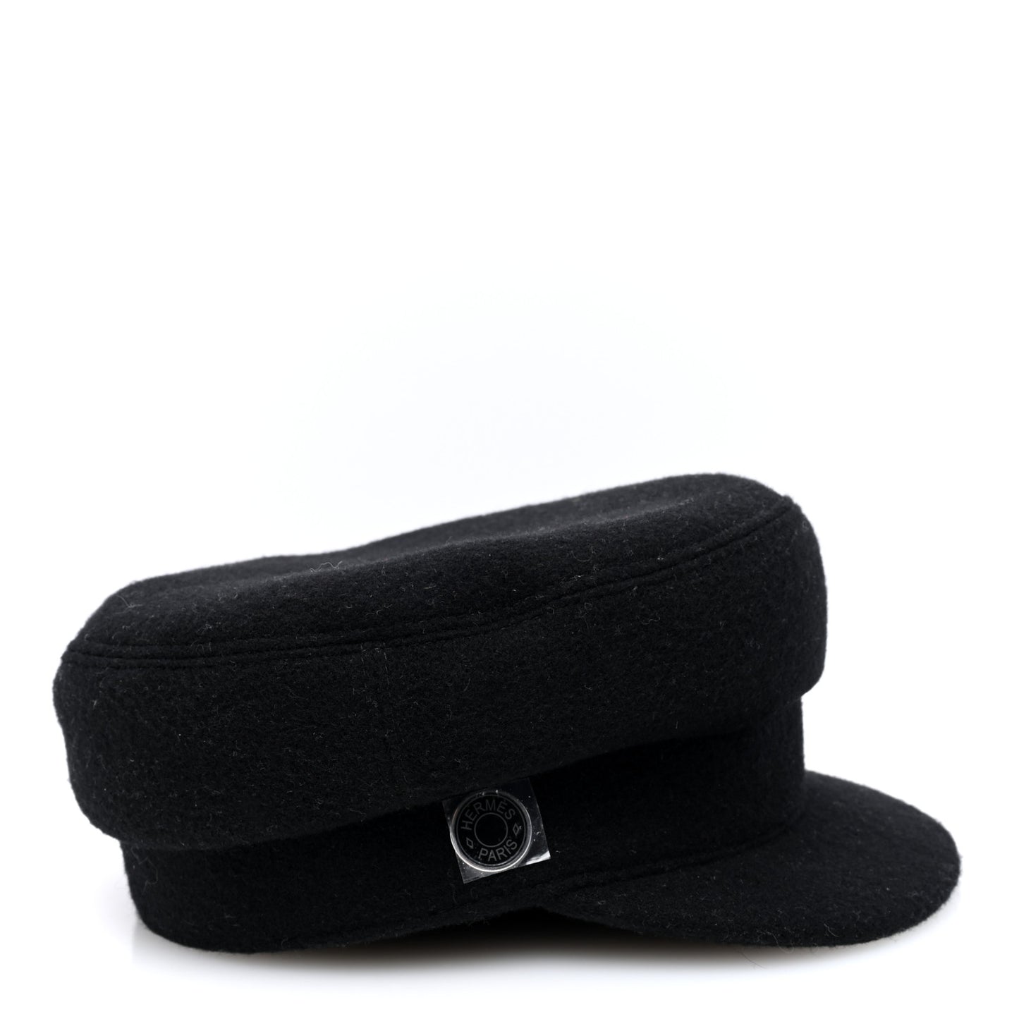 Wool Cashmere Womens Casquette Giulietta Cabourg Cliquetis Cap 56 Black