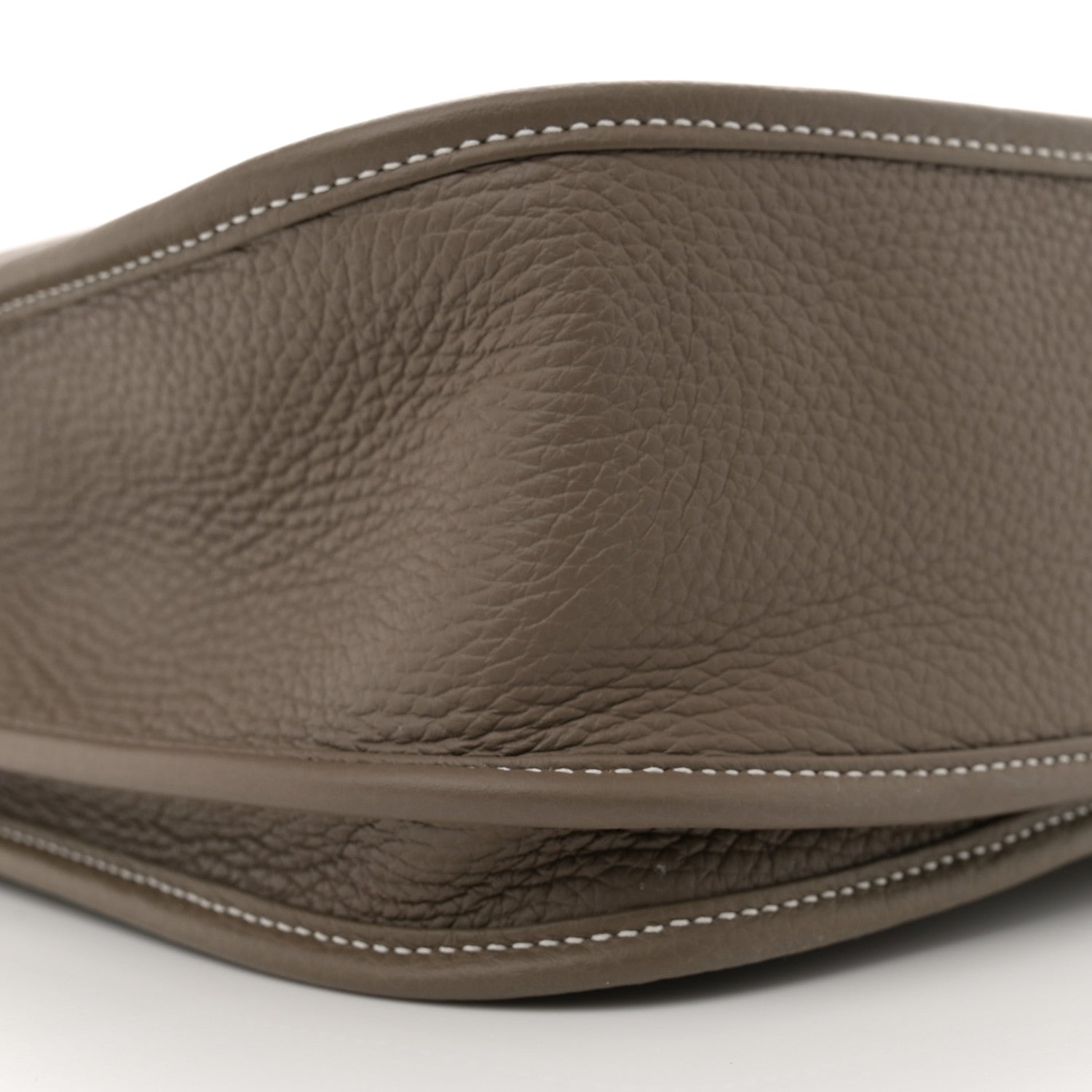 Hermes Taurillon Clemence Evelyne III GM Etoupe 9 of 10