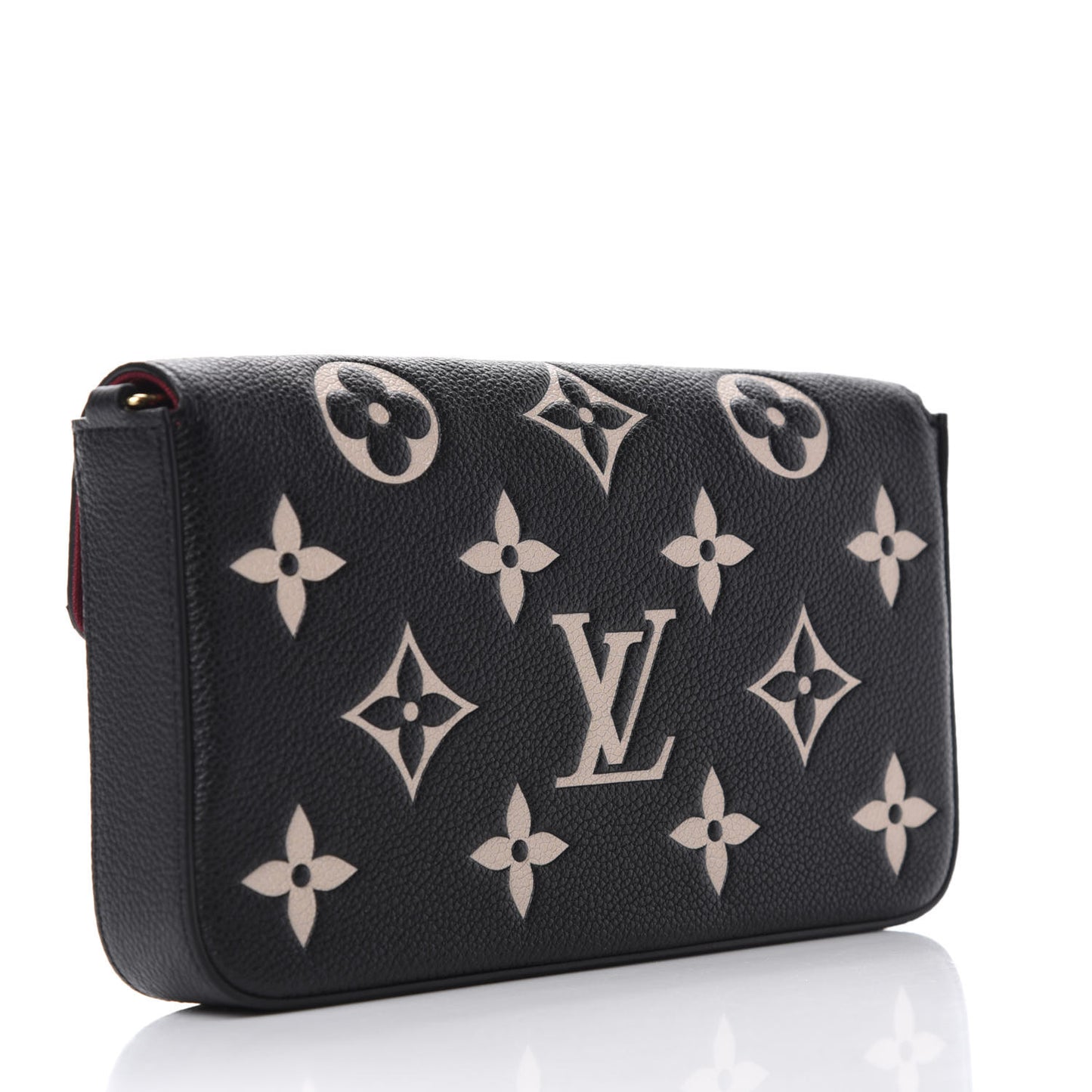 Empreinte Monogram Giant Felicie Pochette Black Beige