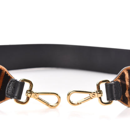 Fendi Velvet Tapestry FF Strap You Tobacco 5 of 10