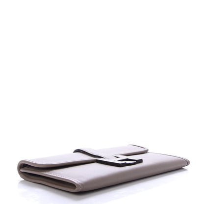 Hermes Swift Jige Duo Clutch Gris Asphalte 5 of 10
