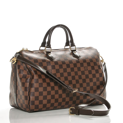 Louis Vuitton Damier Ebene Speedy Bandouliere 35 3 of 6