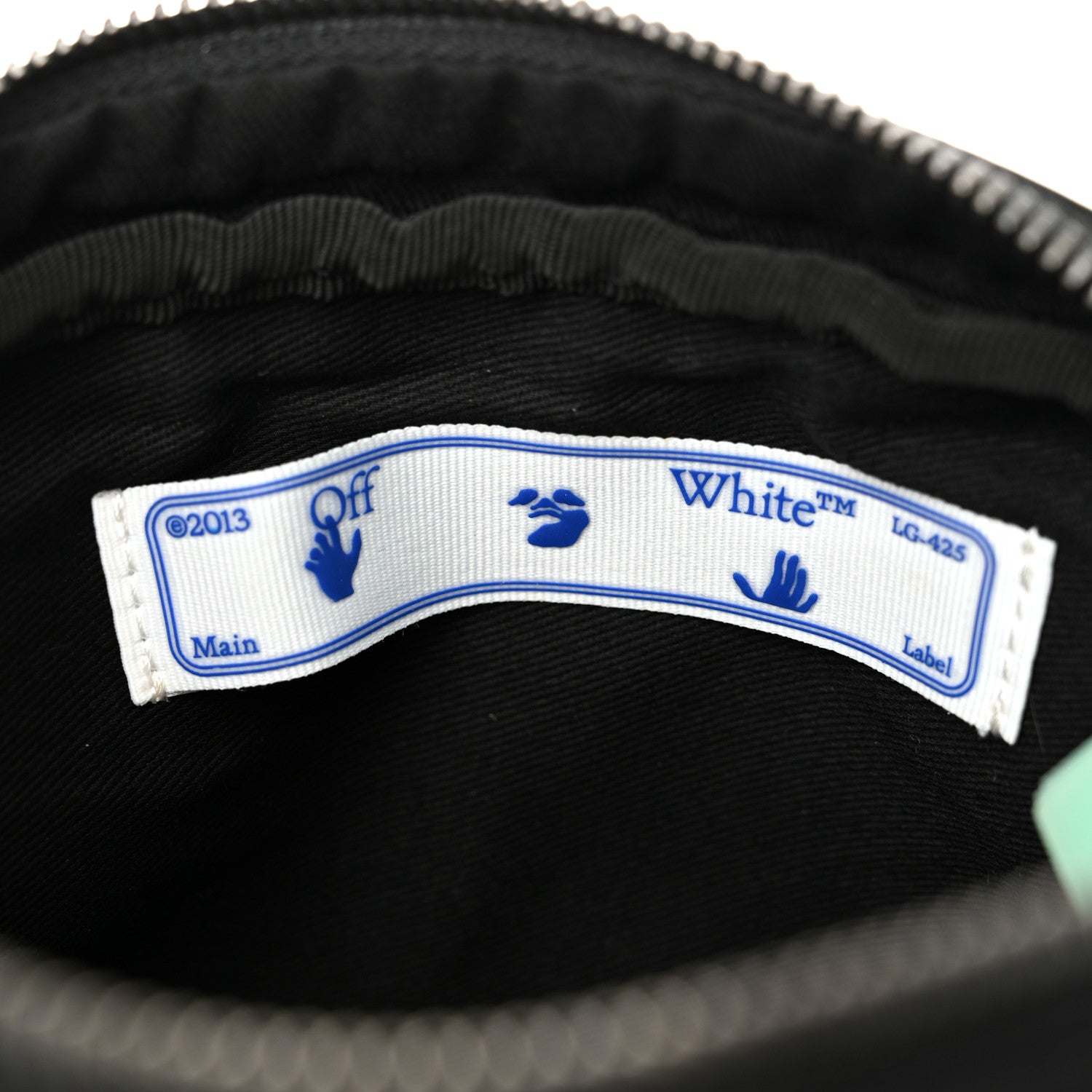 Off-White Nylon Logo Print Crossbody Bag Black 6 of 10