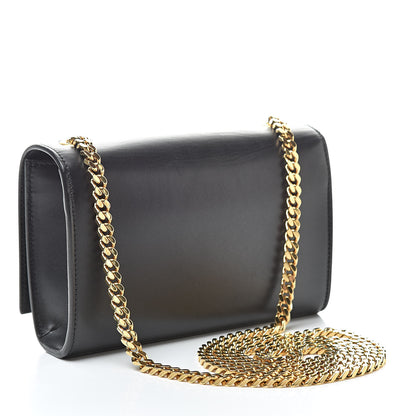 Saint Laurent Calfskin Small Classic Monogram Kate Tassel Satchel Black 3 of 12