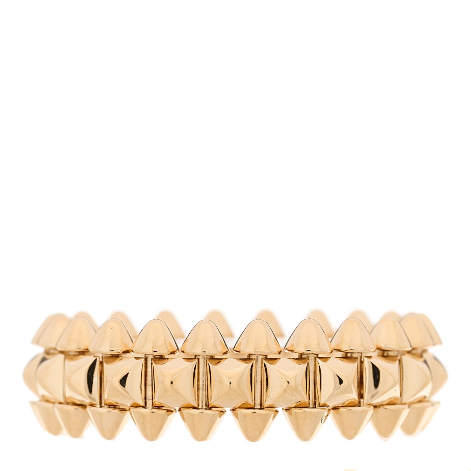 Cartier 18K Pink Gold SM Clash De Cartier Ring 51 5.75 1 of 5