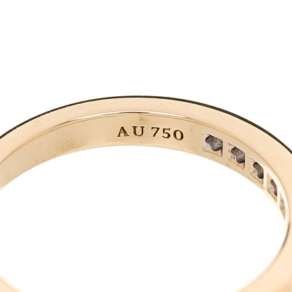 Tiffany 18K Yellow Gold Diamond 2mm Channel Set Band Ring 47 4 5 of 6