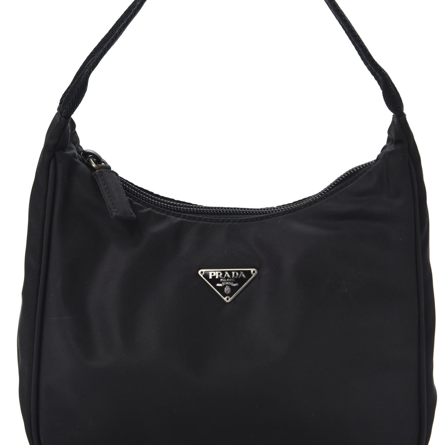 Tessuto Nylon Sport Shoulder Bag Black