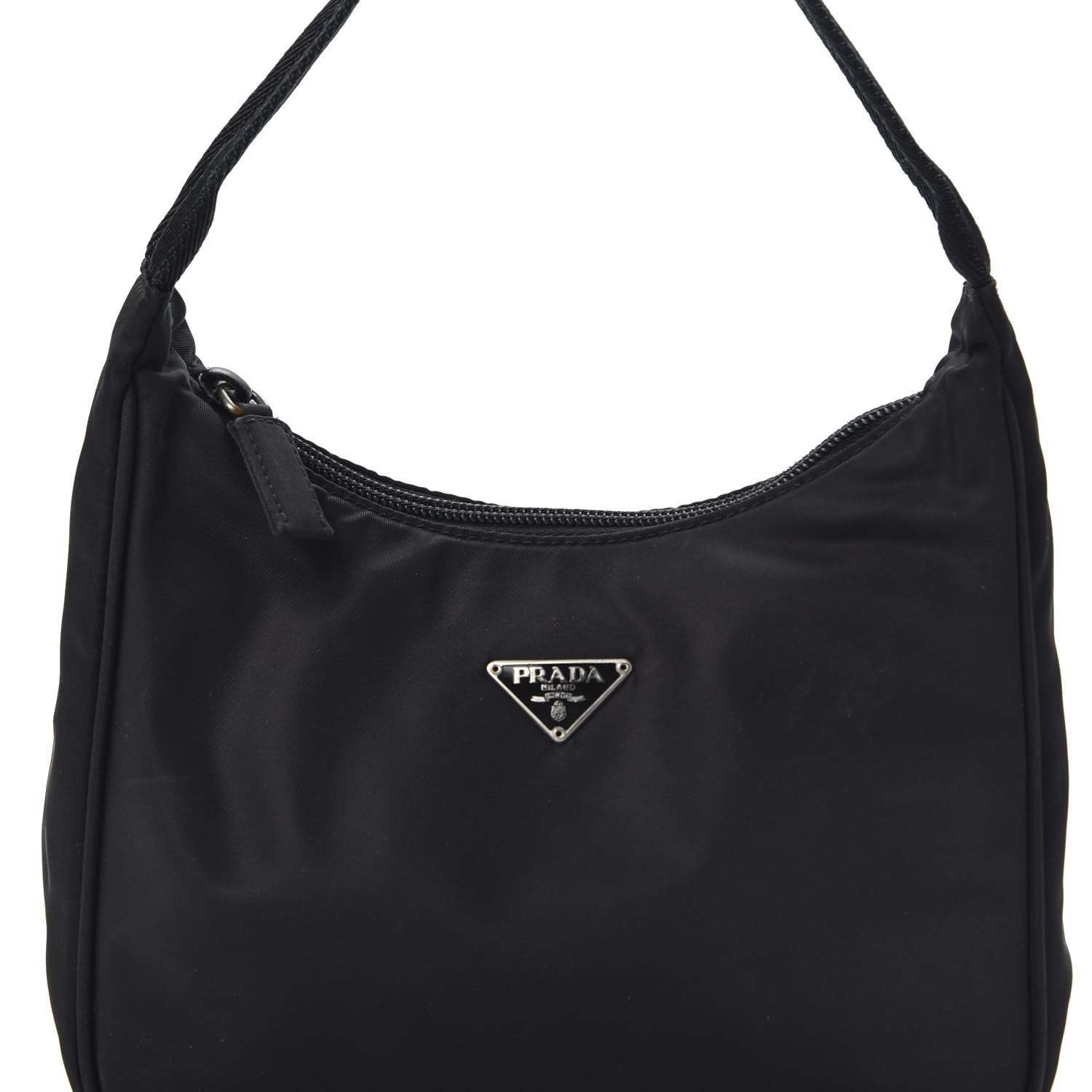 Prada Tessuto Nylon Sport Shoulder Bag Black 8 of 8