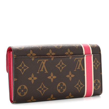 Louis Vuitton Monogram My LV Heritage Sarah Wallet NM Rose Freesia 3 of 10