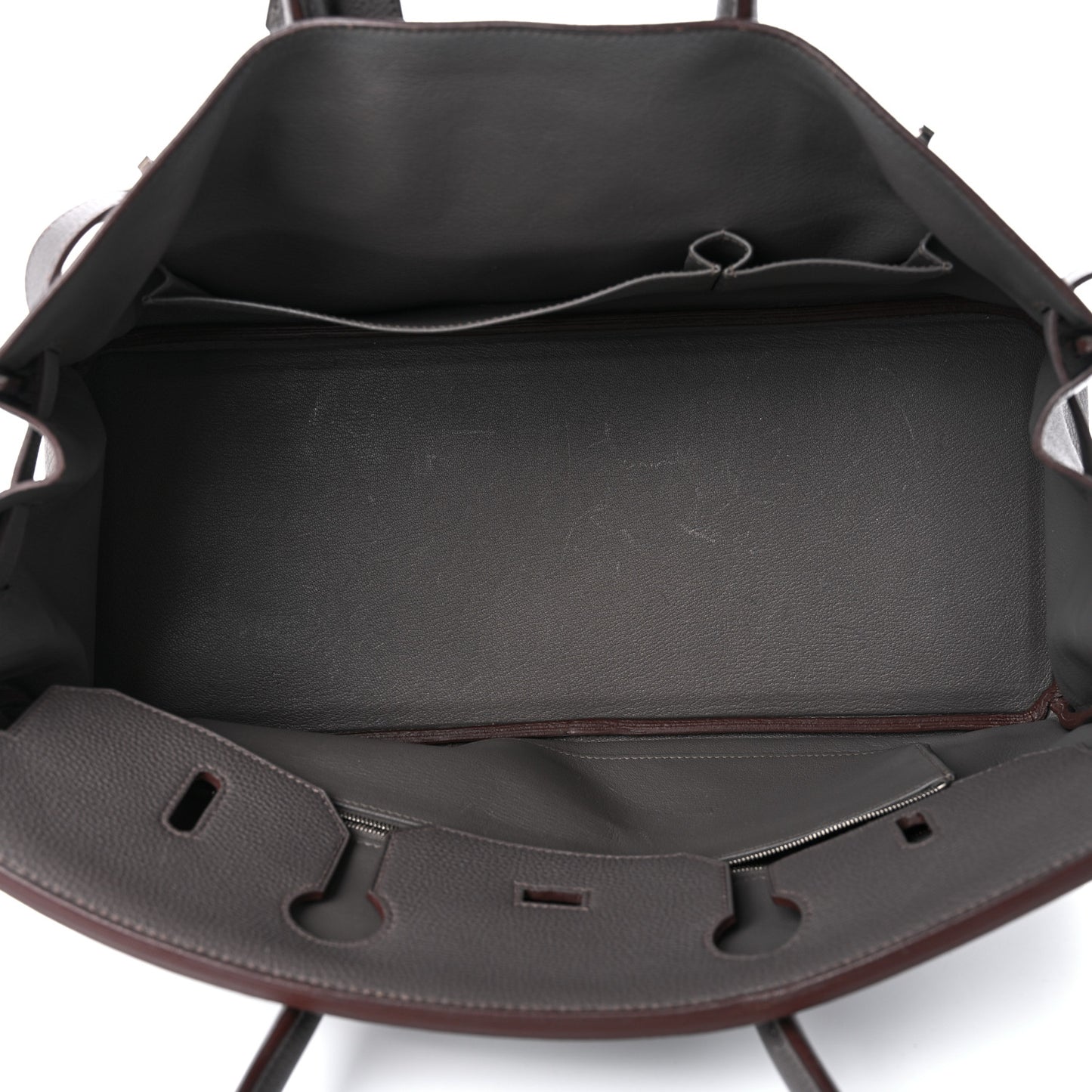 Togo JPG Shoulder Birkin II 42 Etain