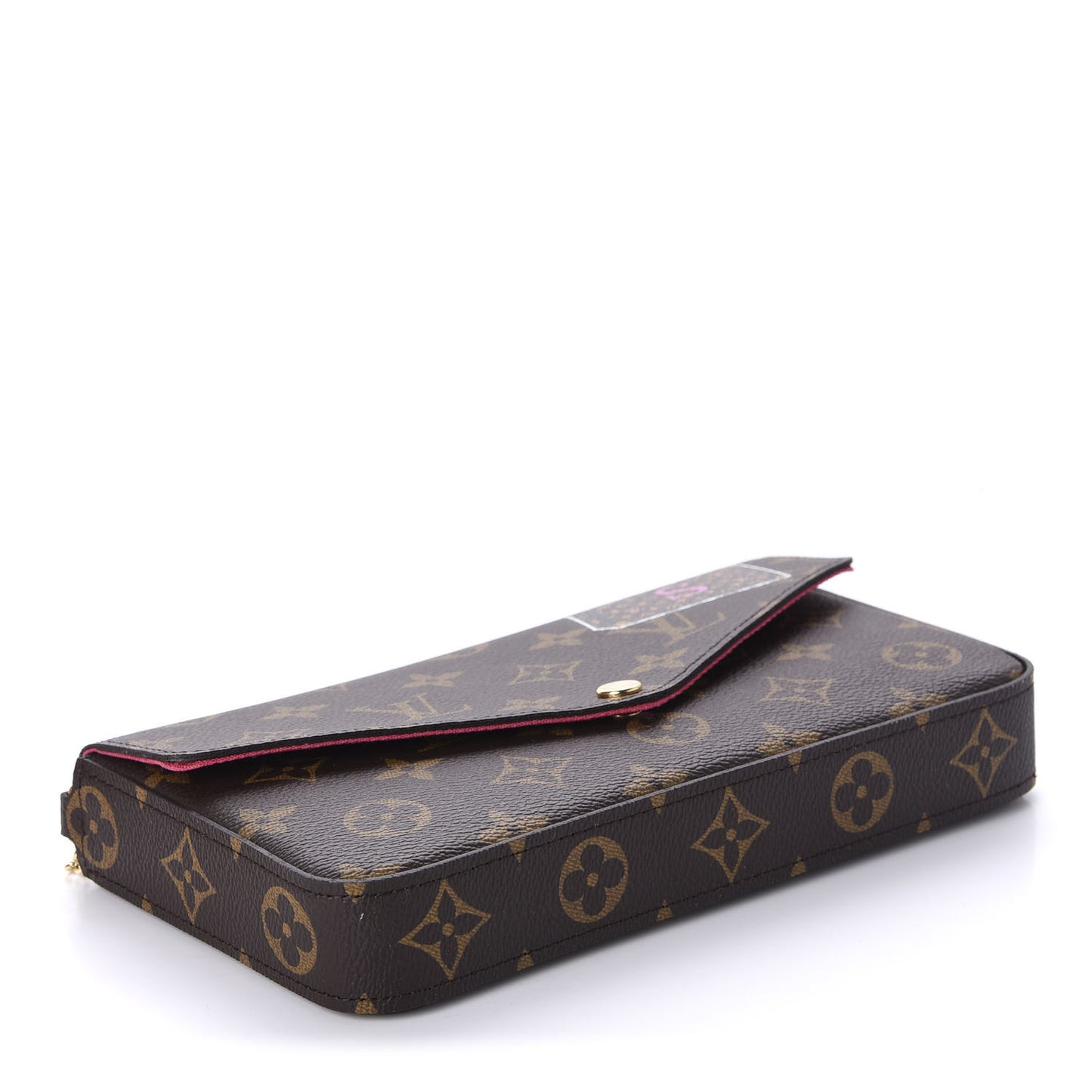 Monogram My LV World Tour Pochette Felicie Chain Wallet Hot Pink