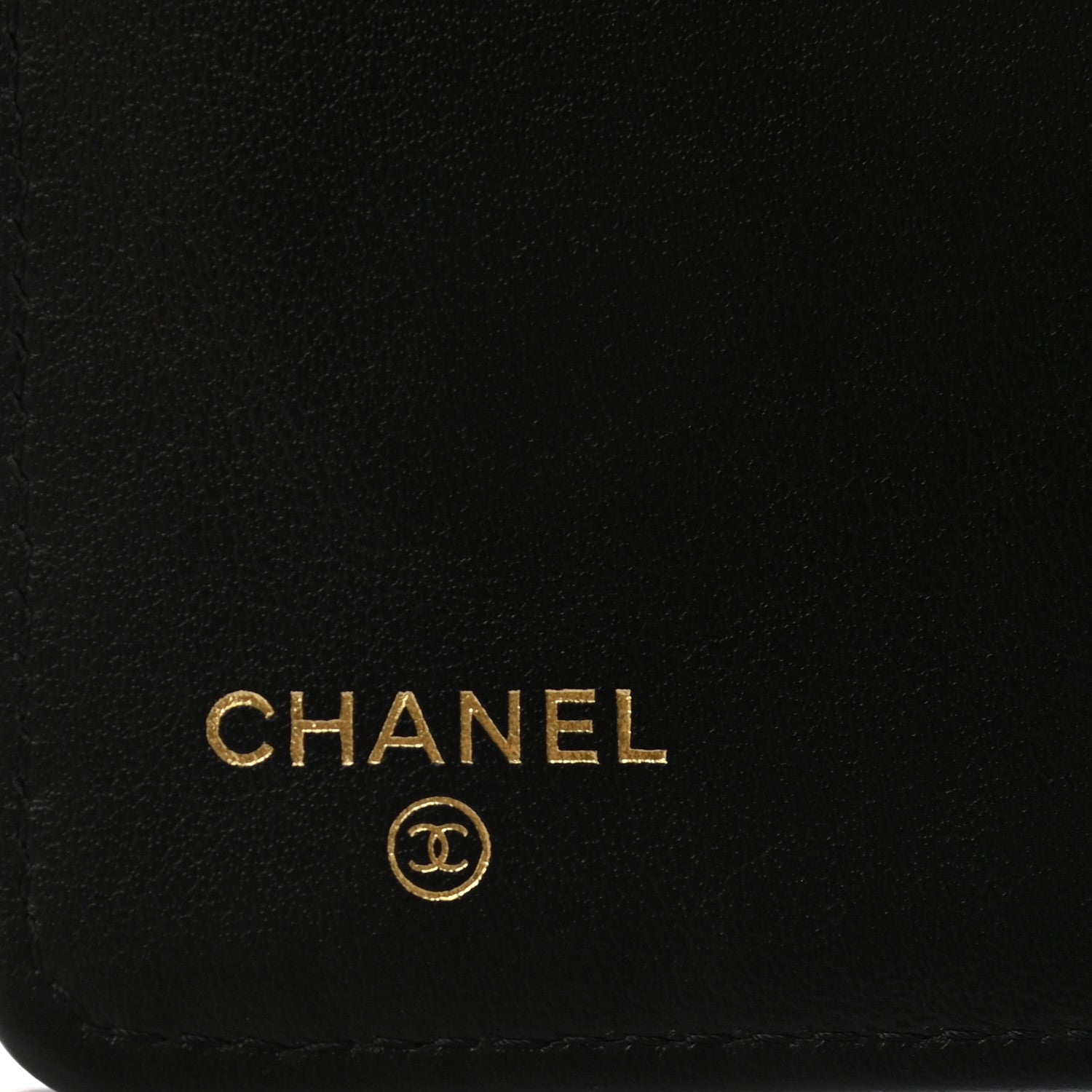 Chanel Caviar Quilted Boy Yen Wallet Black 6 of 9