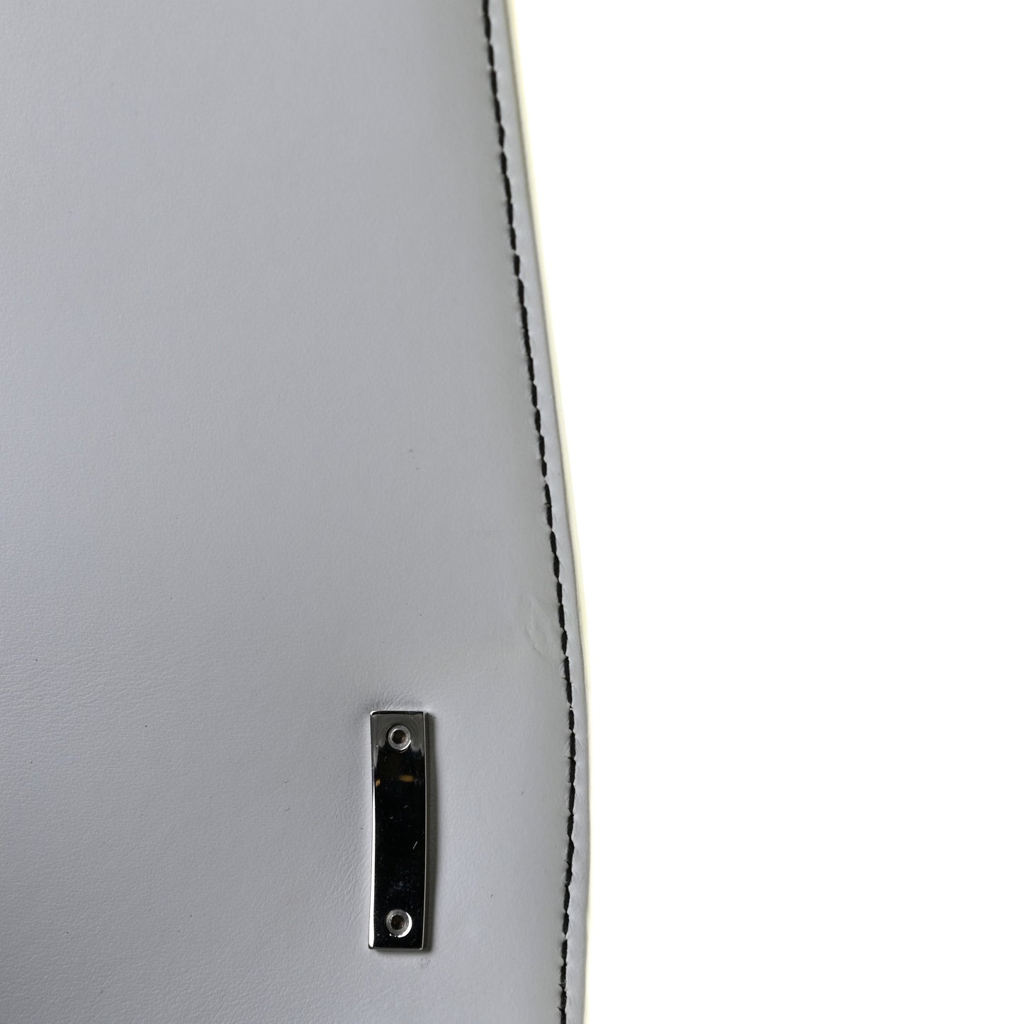 Calfskin Monogram Embossed Small TB Chain Bag Optic White