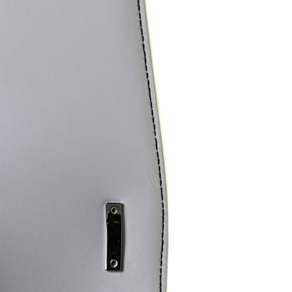 Burberry Calfskin Monogram Embossed Small TB Chain Bag Optic White 9 of 9