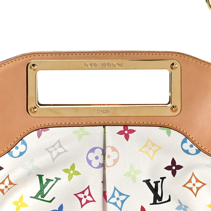 Louis Vuitton Monogram Multicolor Judy MM White 7 of 10